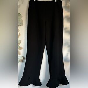 Alice + Olivia Black Flare Pants